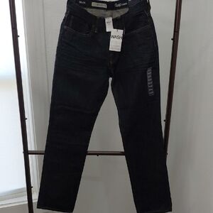 GAP Men's Deep Indigo Slim Straight Jeans